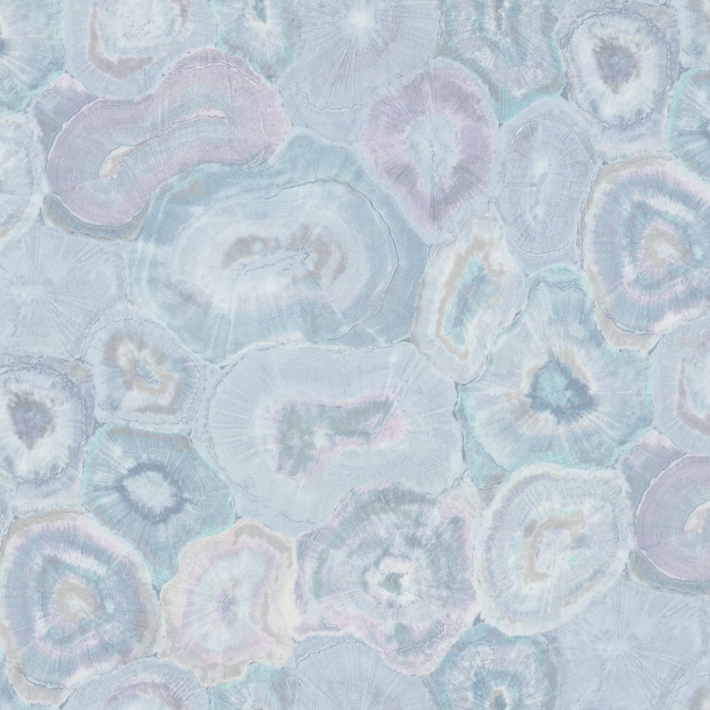 Обои абстракция на голубом фоне Euro Decor виниловые Moon арт. 7146-18