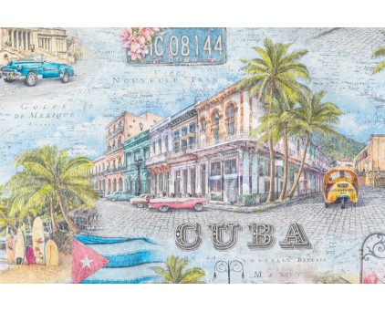 Обои с городским пейзажем виниловые OVK Design Куба арт. 10229-02